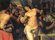 Sebastiano del Piombo The Martyrdom of St.Agatha oil on canvas